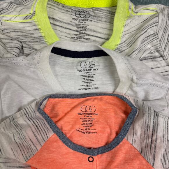 Egg by Susan Lazar Toddler Boy's 5 Piece Shirts & Shorts Summer Lot 2T NWT - Picture 12 of 16